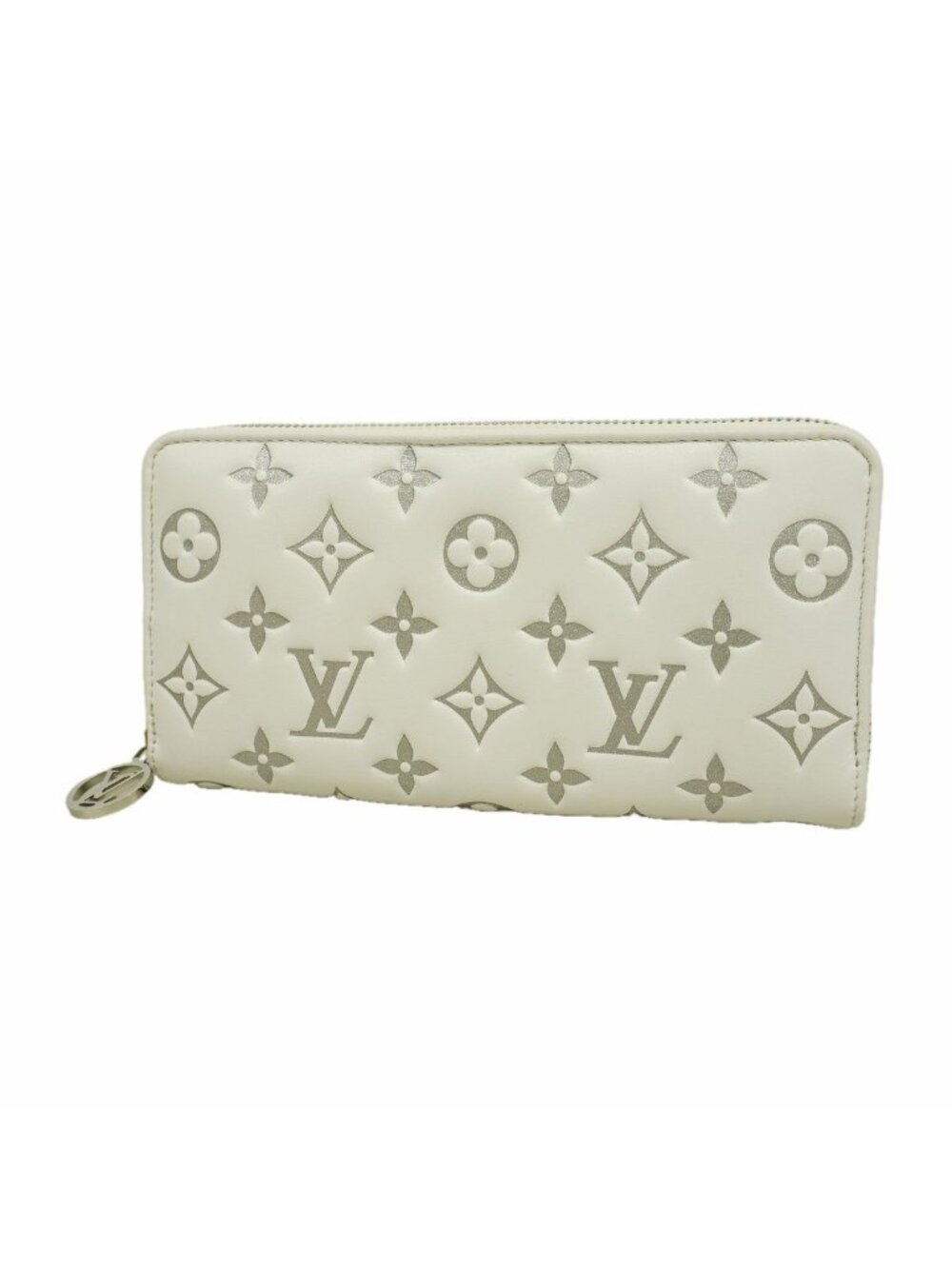Louis Vuitton Wallet Coussin LV Ski Zippy White